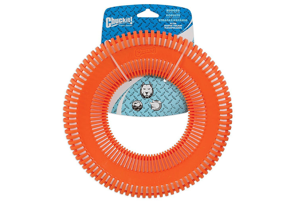 Chuckit disco volador robusto, agarre fácil para recoger y lanzar
