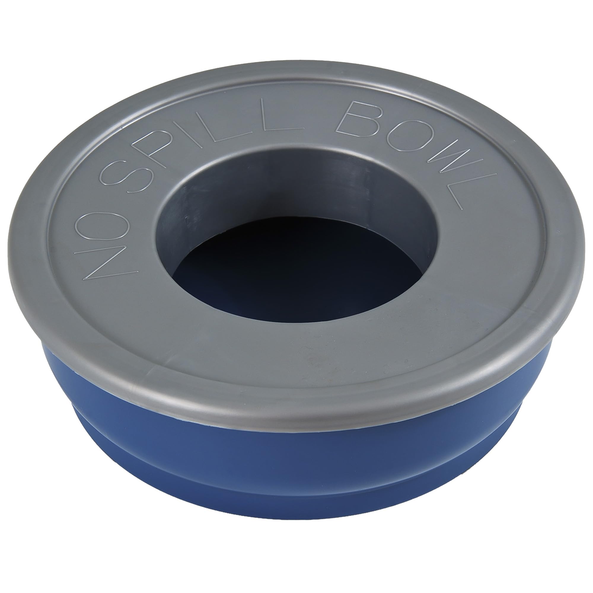 Petmate cuenco sin derrames azul, uso para casa o viaje, mantiene el piso seco.