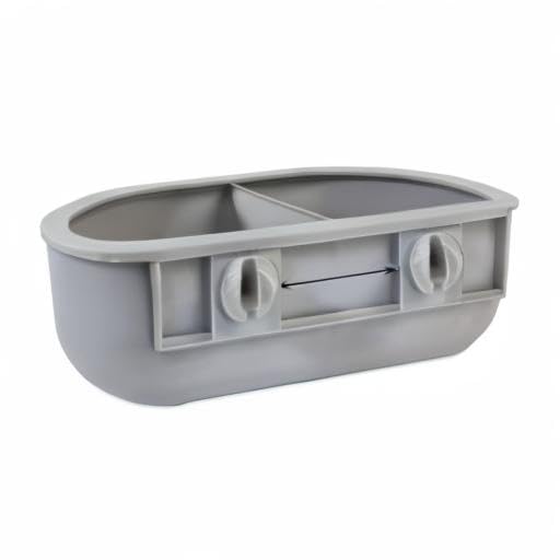 Petmate Doble Diner libre de BPA y plomo para seguridad.