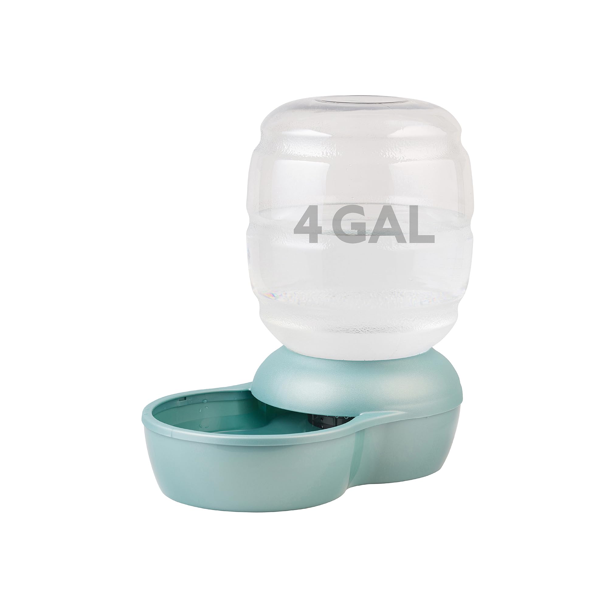 Petmate Replendish bebedero automático de 4 galones verde, agua filtrada lista para beber
