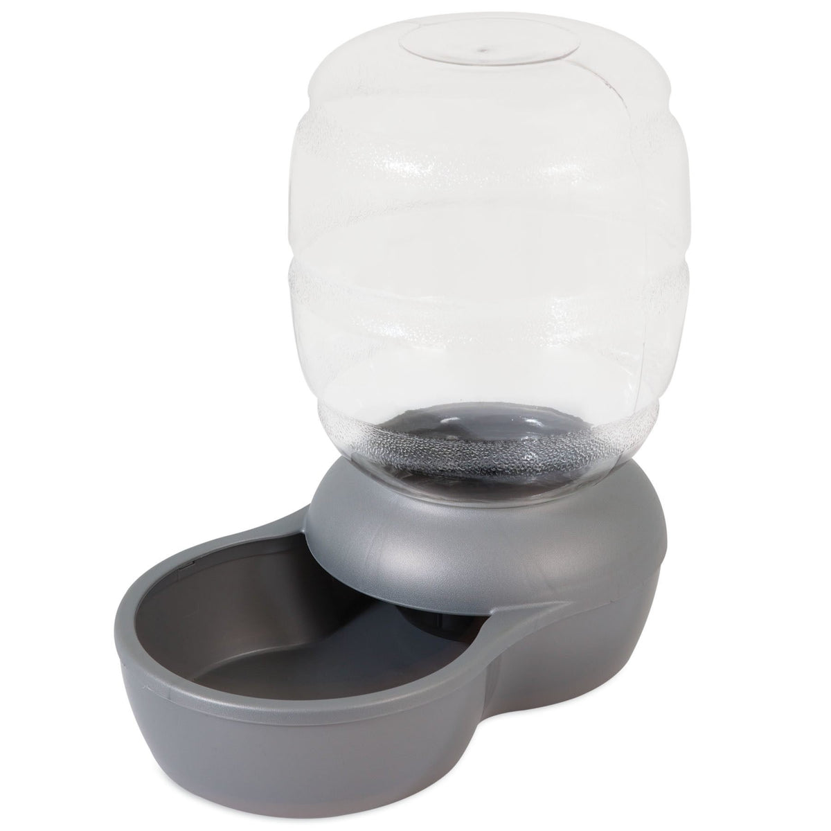 Petmate Replendish bebedero de gravedad de 2,5 galones con agua filtrada para mascotas.