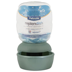 Petmate Replendish para gatos y perros, sistema de gravedad para agua accesible