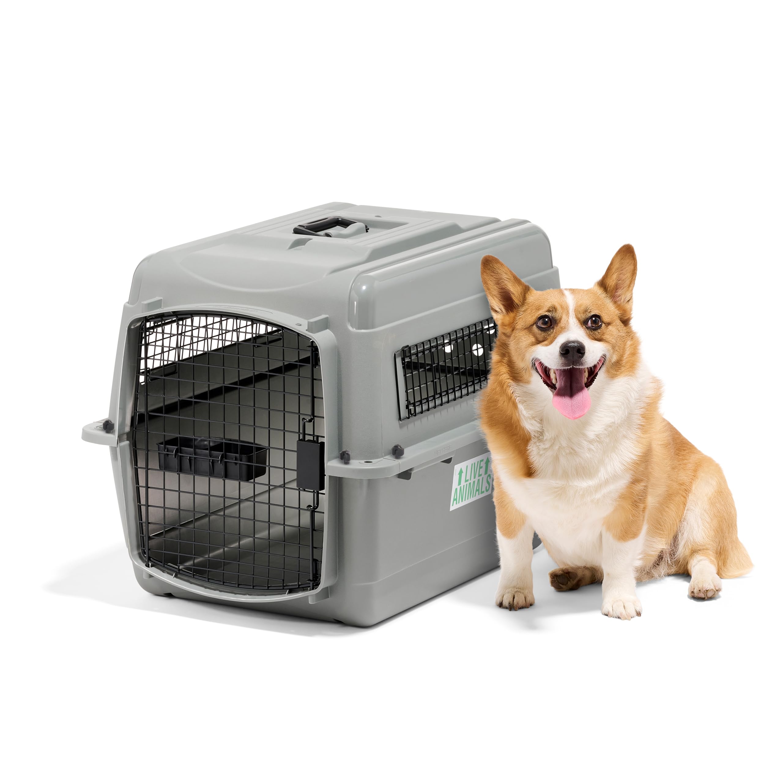 Cierre fácil del Sky Kennel para mayor seguridad.