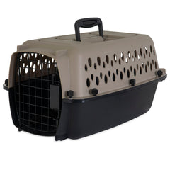 Petmate Vari Dog Kennel: dimensiones 16,2 x 12 x 9 pulgadas, ideal para perros hasta 10 libras.