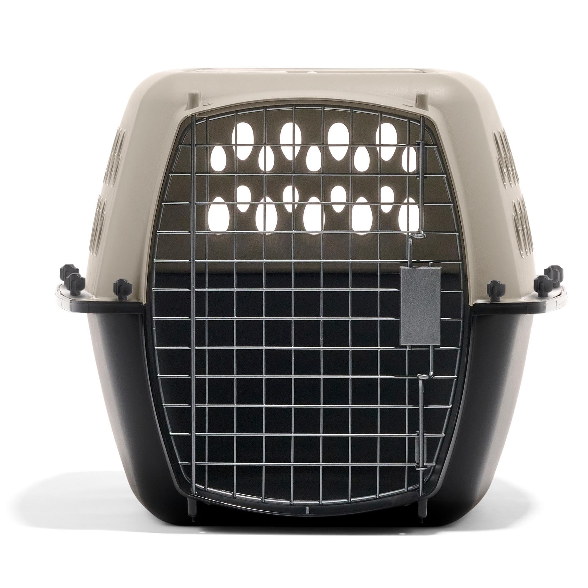 Petmate Vari Dog Kennel con dimensiones internas 21.5x15x13.5 pulgadas para moverse.