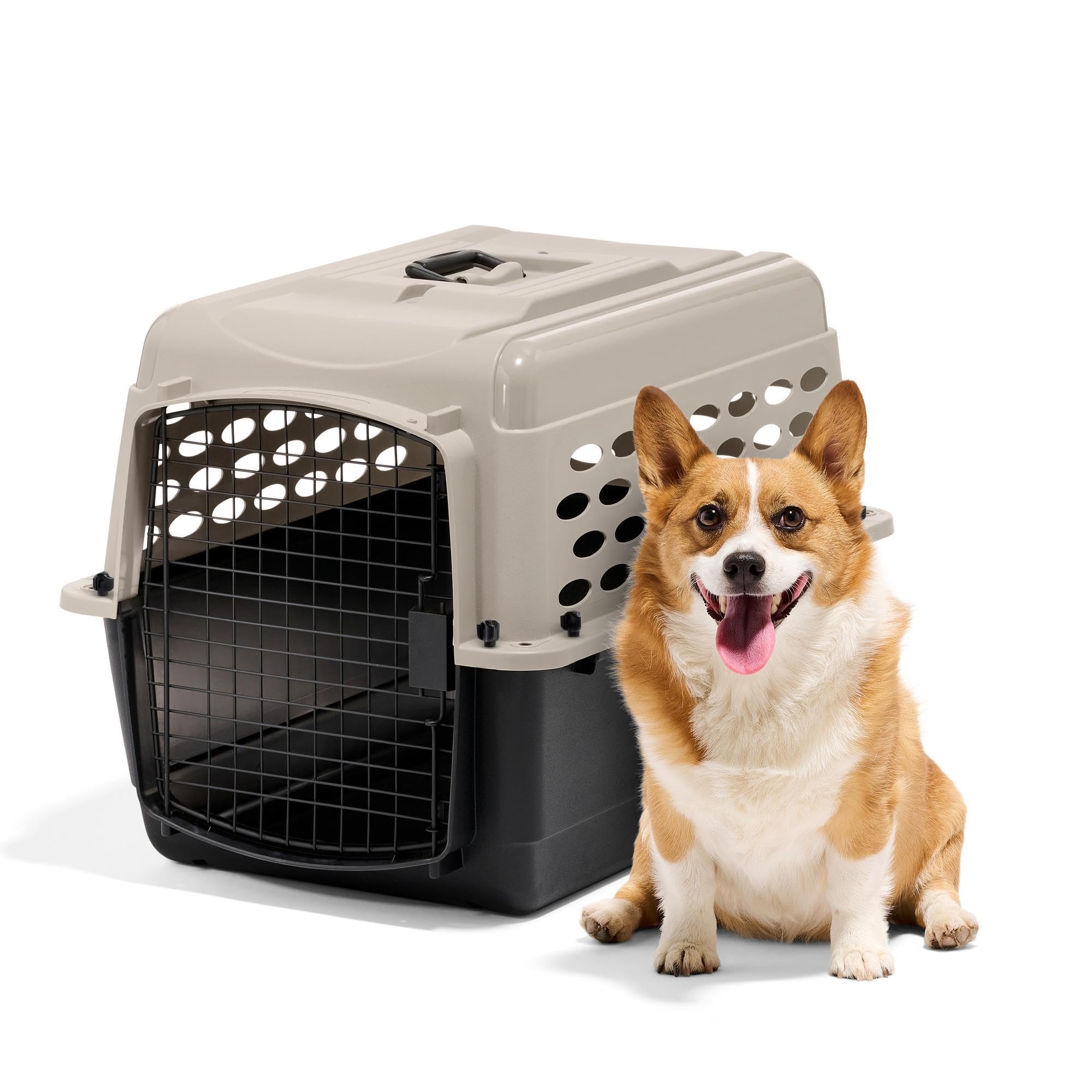 Petmate Vari Dog Kennel canal anti-derrame aleja líquidos