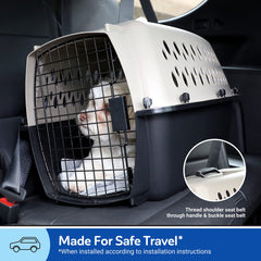 Petmate Vari Dog Kennel interior espacioso de 24.2 por 18.2 por 19.5 pulgadas
