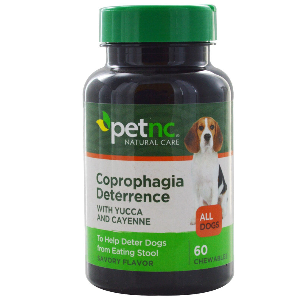 PetNC Natural Care deterrente para ingesta de heces en perros, 60 comprimidos