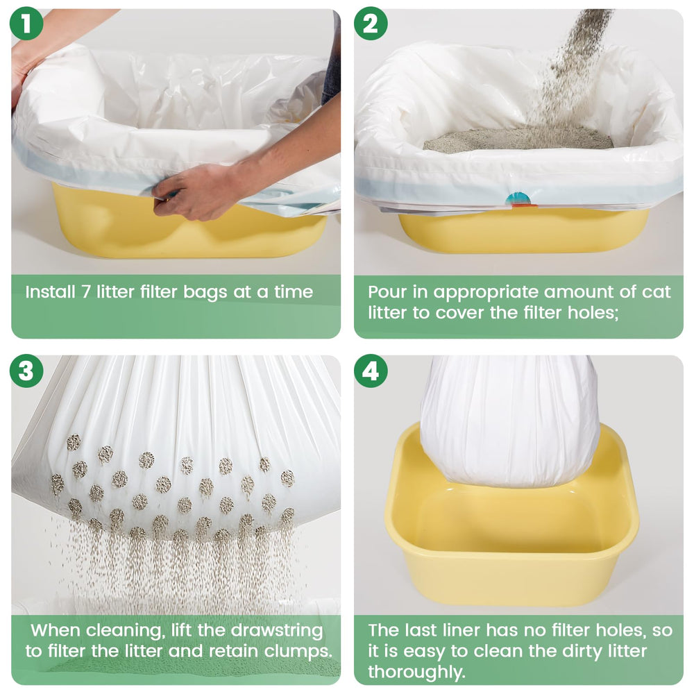PETOCAT liner LDPE de perfil bajo, suave y silencioso