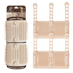 PetPals Anywhere Cat Massager con bandas ajustables y silicona suave para masajear postes y muebles.