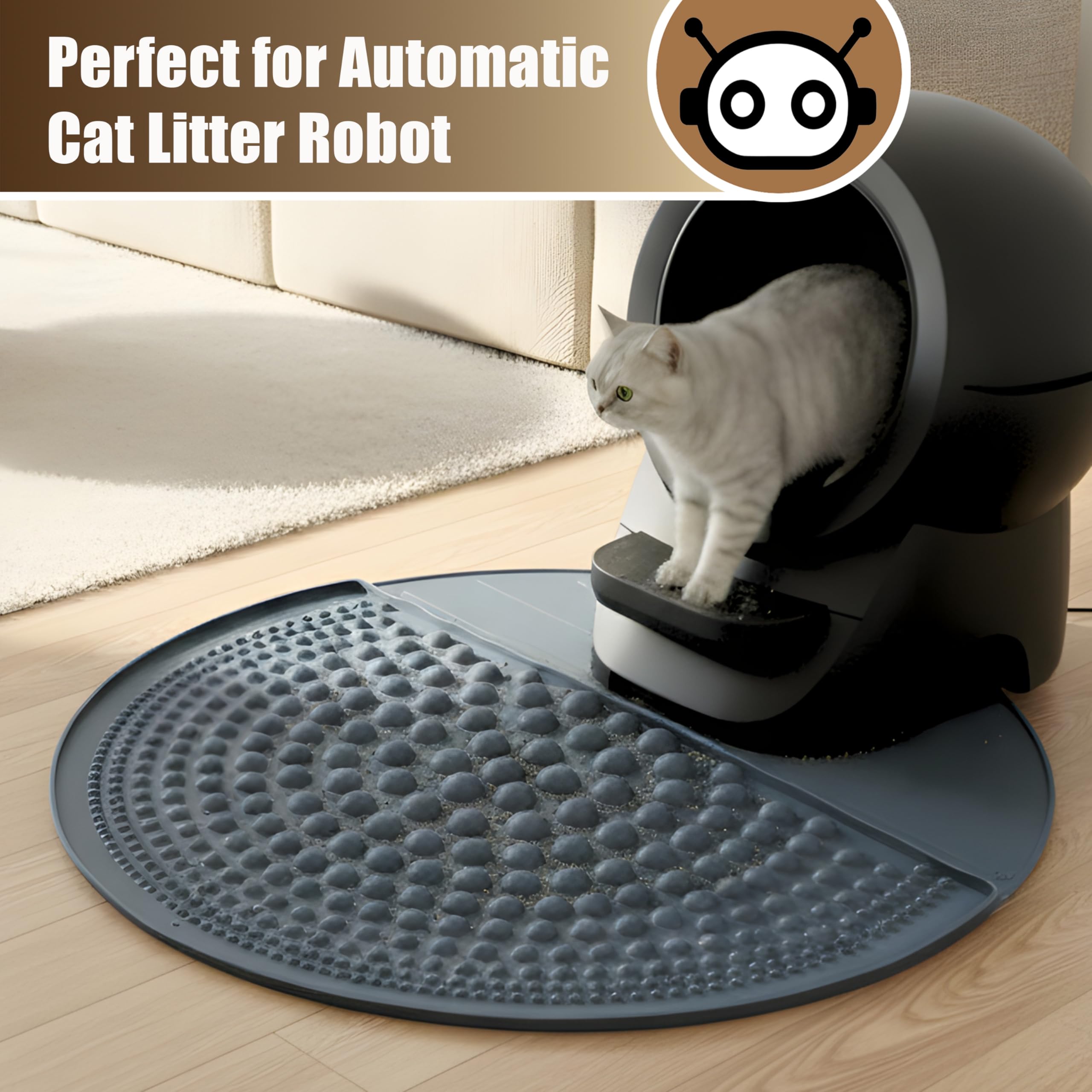 PetPals diseño-grande, apta para dos areneras en hogares con varios gatos