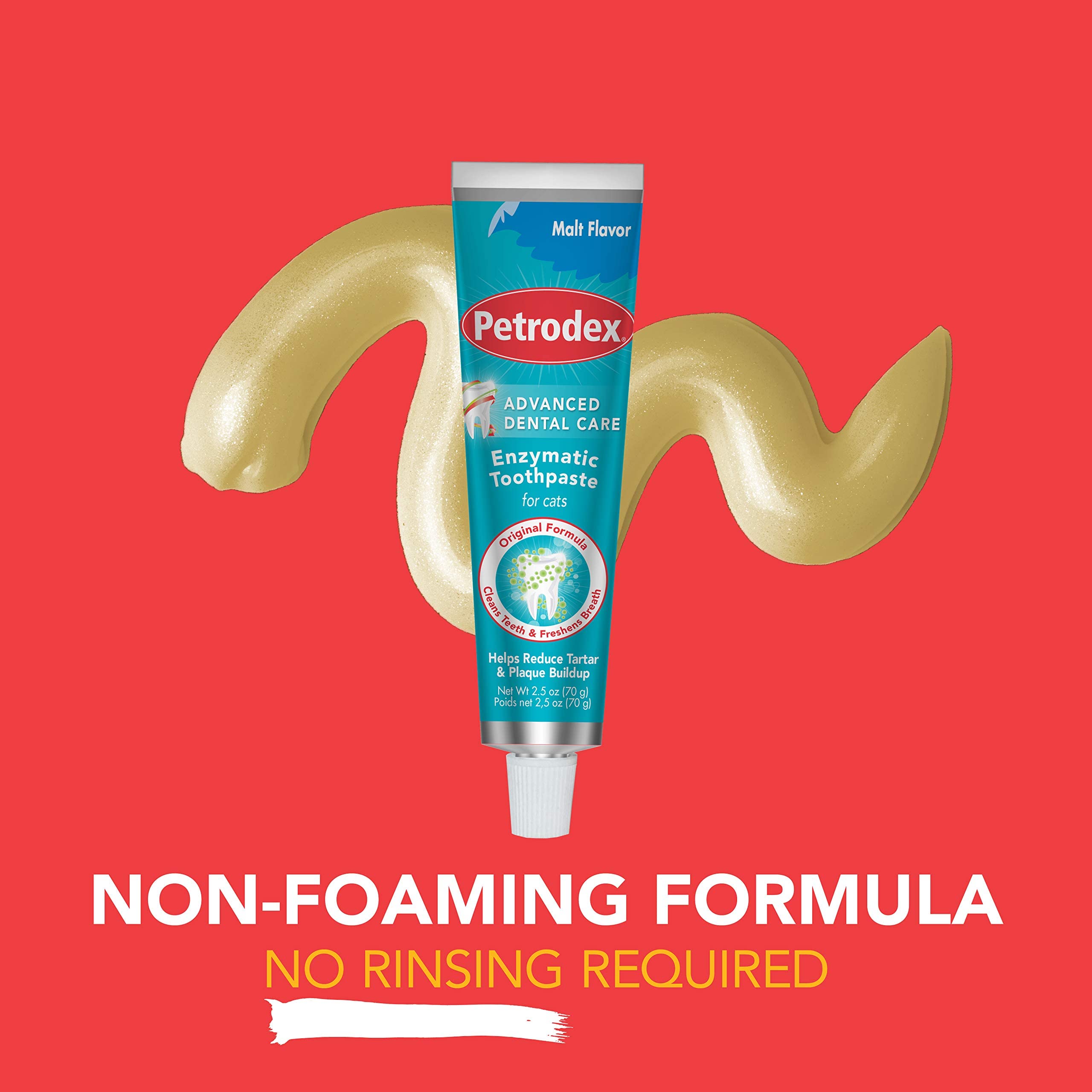 Petrodex cepillo dental doble, diseño versátil para superficies grandes y pequeñas.