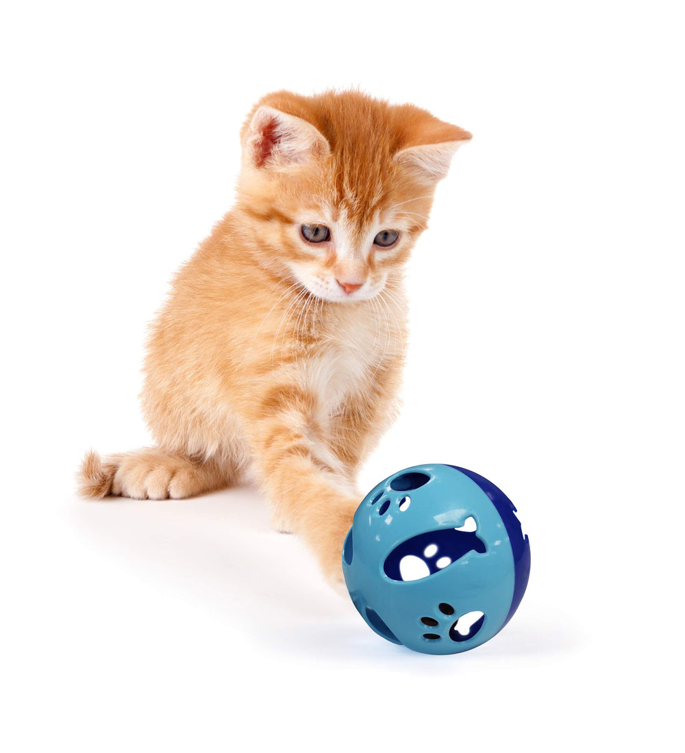 Pets First sonajero integrado para juguete de gato.