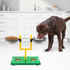 Pets First tazones de acero inoxidable de 32 oz para comidas y agua limpias.