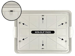 Pets-N-Me porta almohadillas verde: base antideslizante para seguridad