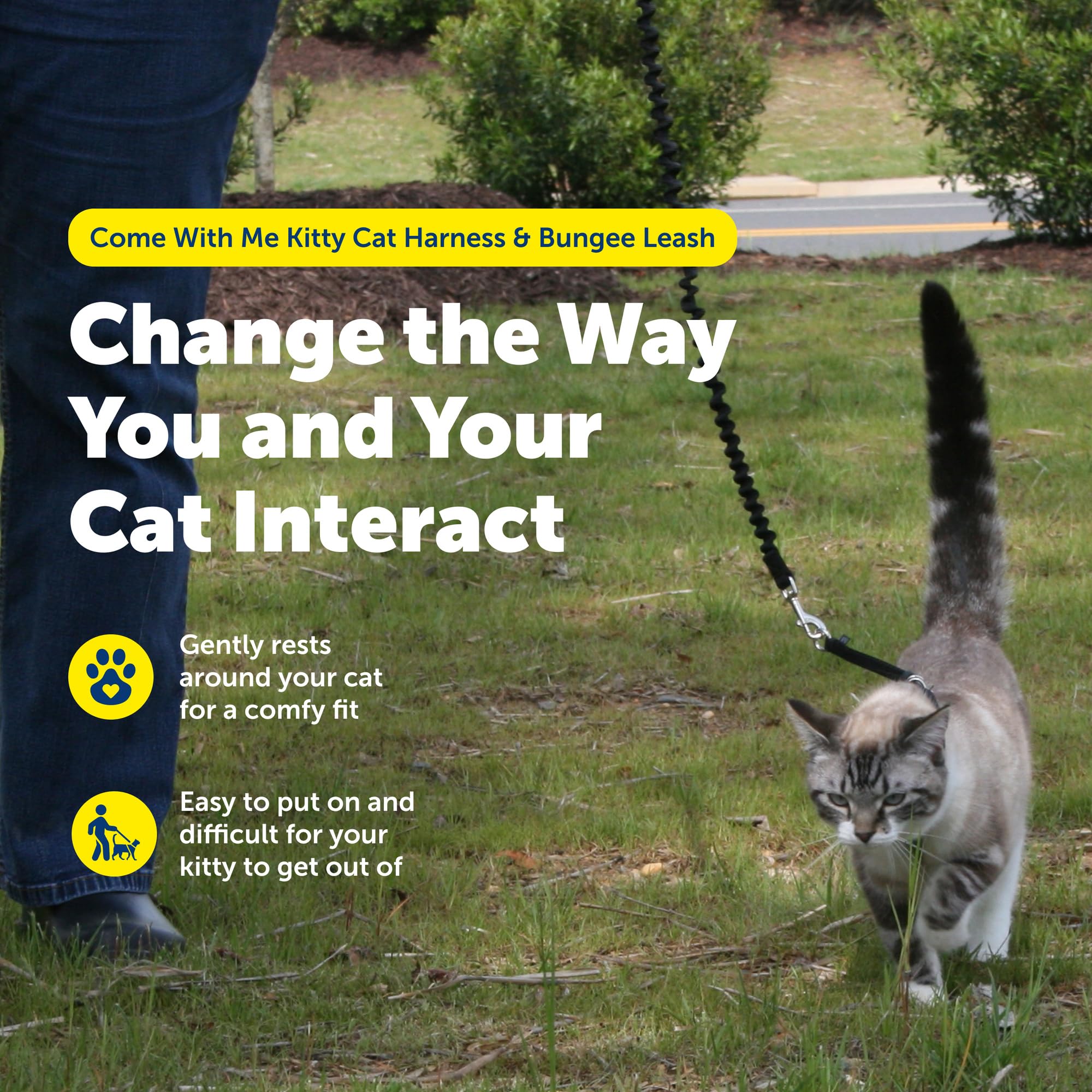 PetSafe arnés para gatos, ajuste doble para mayor seguridad