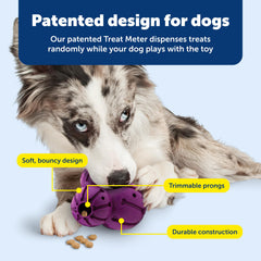 PetSafe Busy Buddy Barnacle: surcos para mantequilla de maní, juego prolongado.