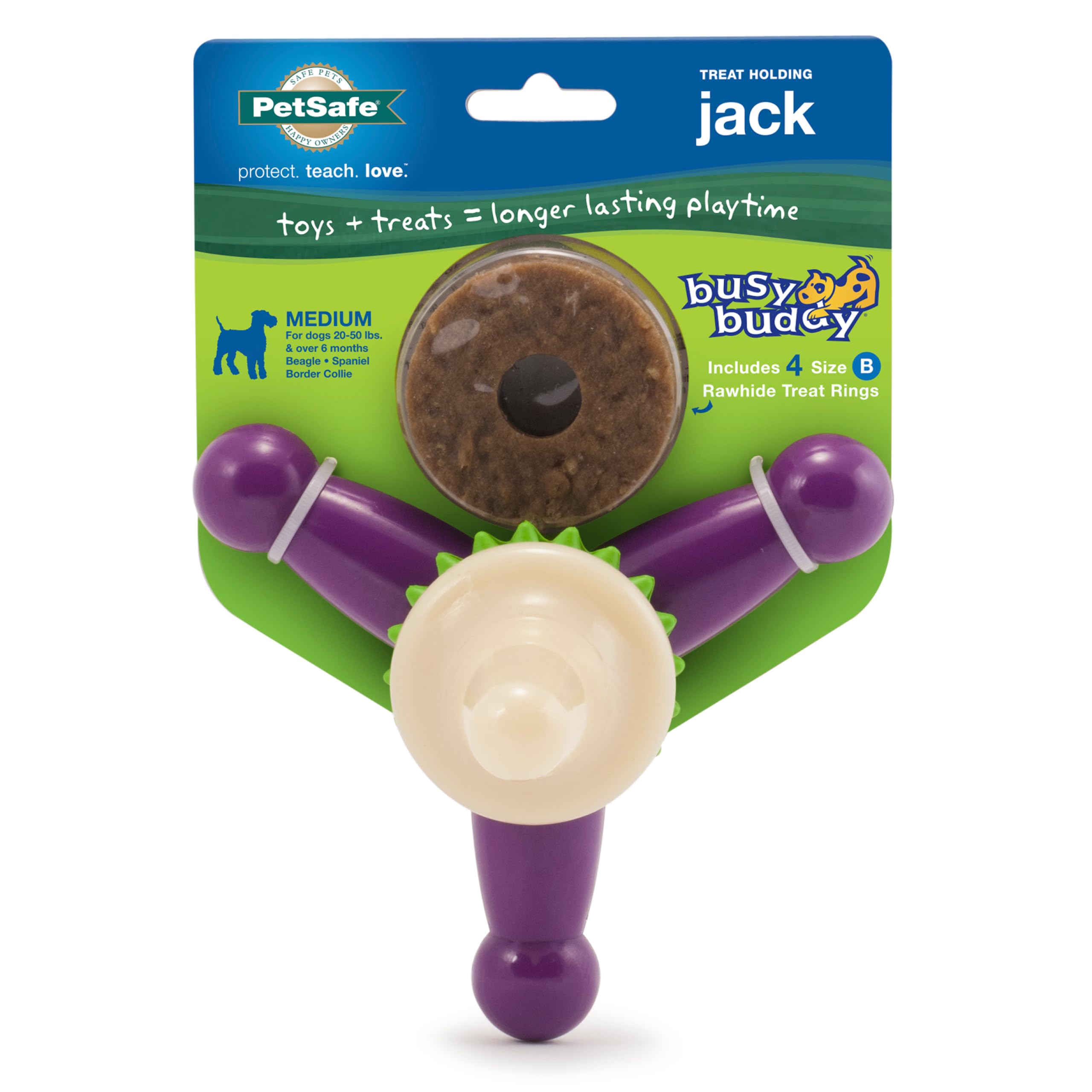 PetSafe Jack: dispensador de premios para entretenimiento interactivo.