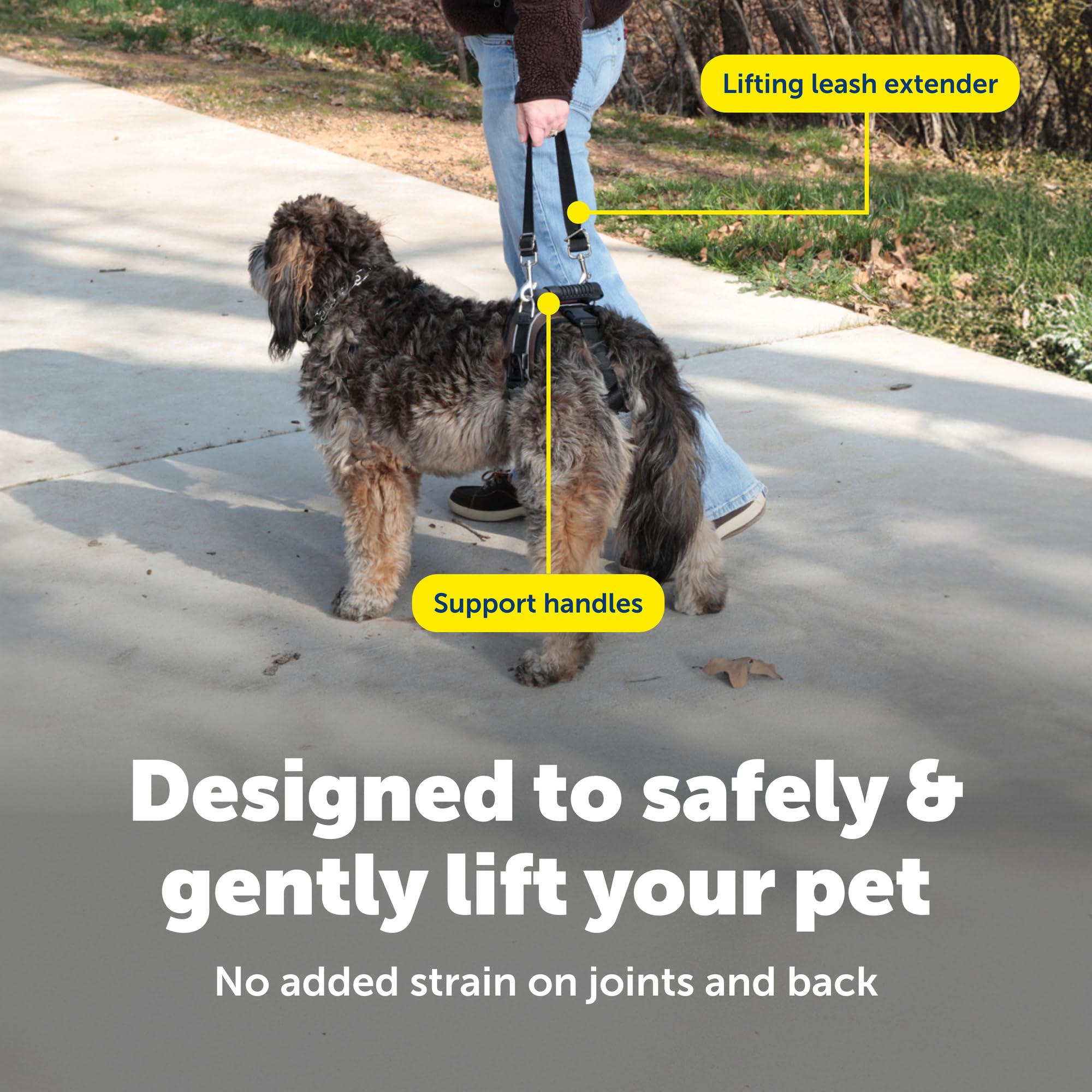 Petsafe CareLift malla transpirable: uso cómodo durante todo el día.