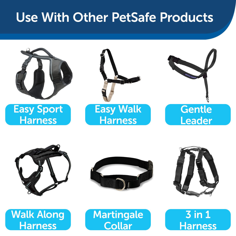 PetSafe correa nylon proporciona control fiable durante caminatas