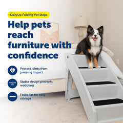 PetSafe CozyUp escalones para cama, suben con seguridad.