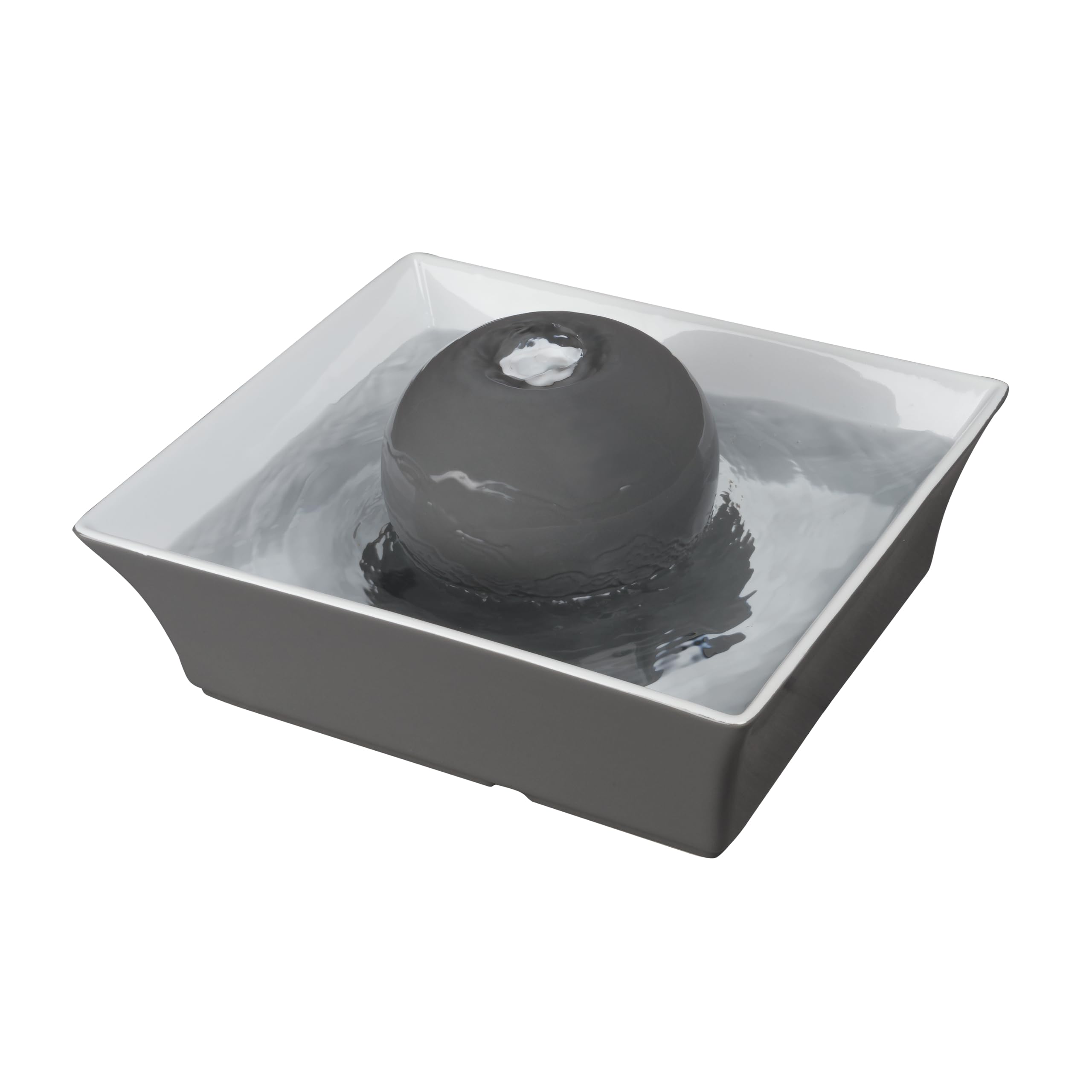PetSafe Drinkwell bebedero cerámico con flujo suave para hidratación constante.