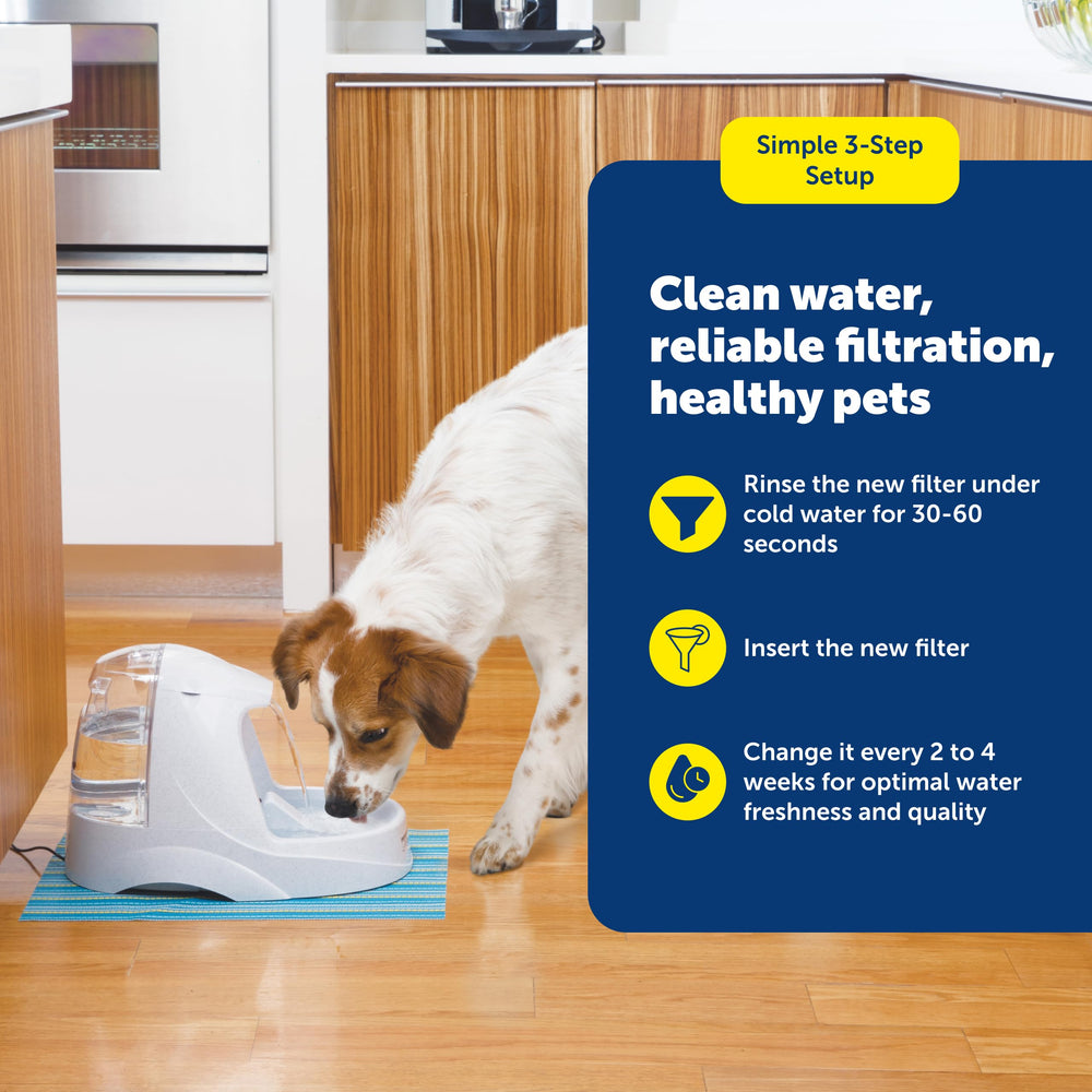 Modelos Drinkwell compatibles muestran la flexibilidad de los filtros PetSafe.