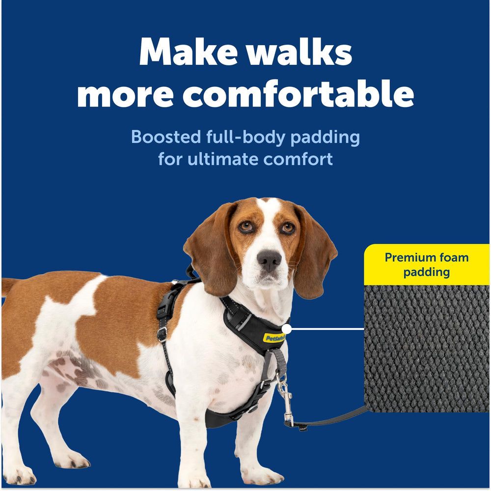 PetSafe Easy Walk arnés con enganche trasero para correr o paseos activos.