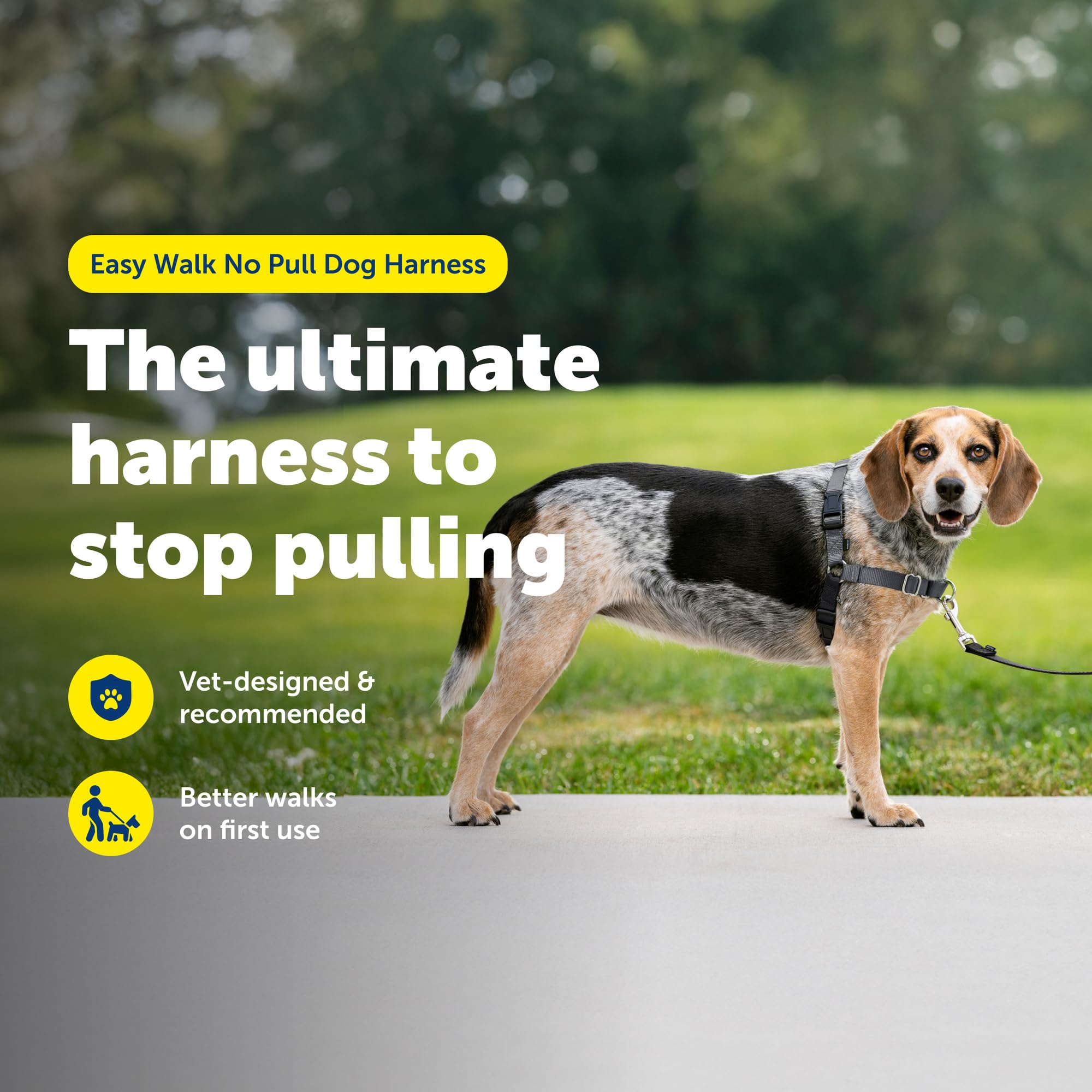 Arnés PetSafe Easy Walk, anilla delantera: guía suave para evitar tirones