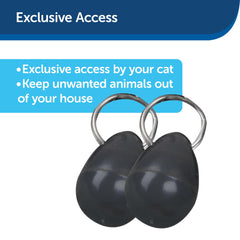 PetSafe Staywell: entrada selectiva evita intrusos con gato.