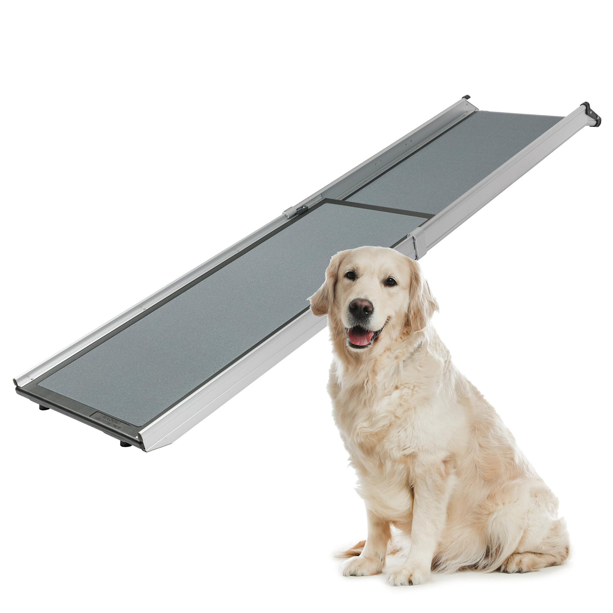 PetSafe Happy Ride Compact: rampa extendida para entrar al coche con seguridad.