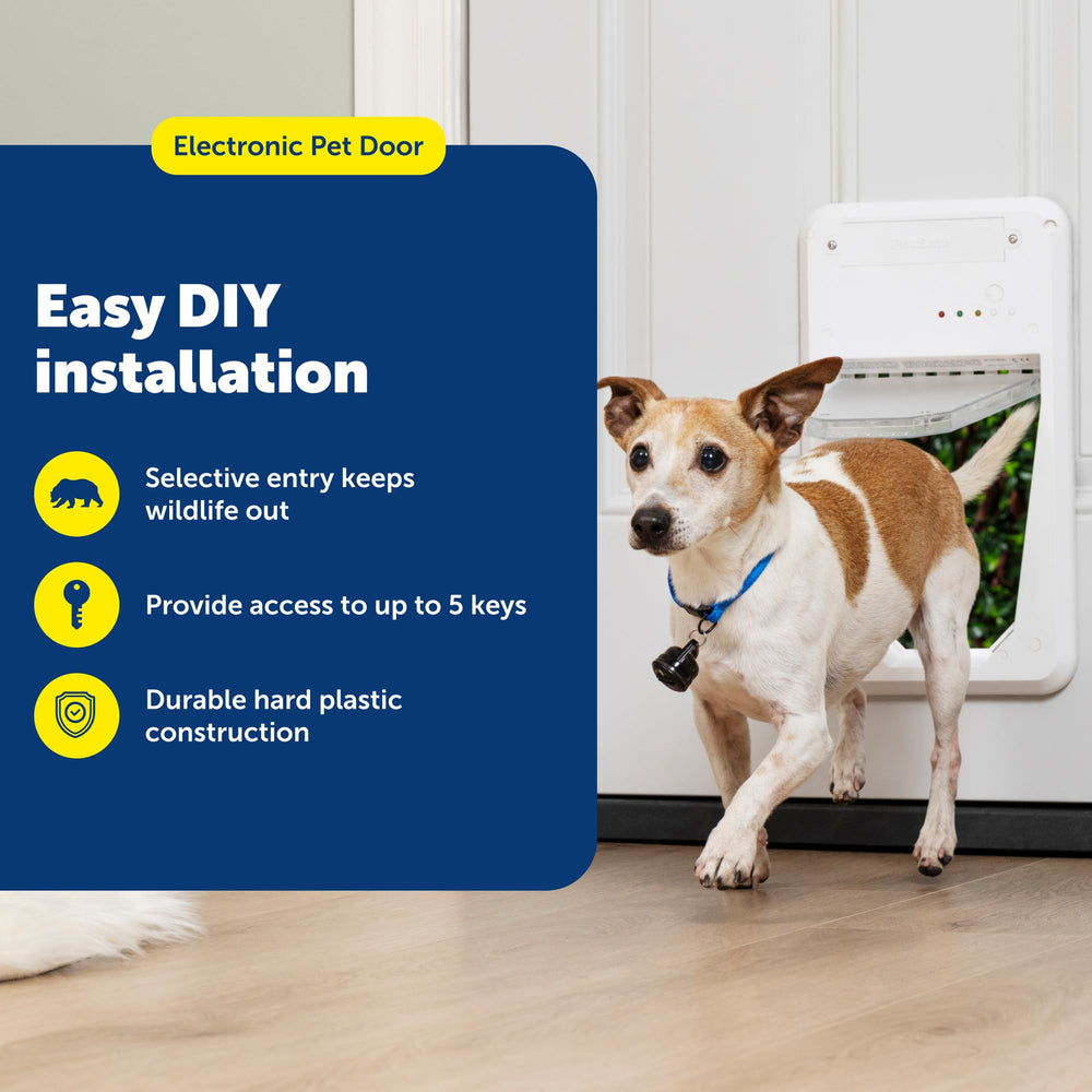 PetSafe Puerta para mascotas facilita la instalación y el acceso diario.