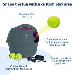 PetSafe Ángulo configurable para diferentes trayectos de la pelota