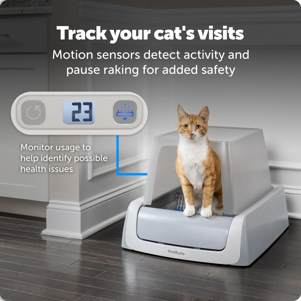 PetSafe Legacy ScoopFree Crystal Pro uso-diario, opción práctica para hogares ocupados.