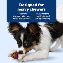 PetSafe Busy Buddy Bristle Bone apto para lavavajillas y limpieza fácil.