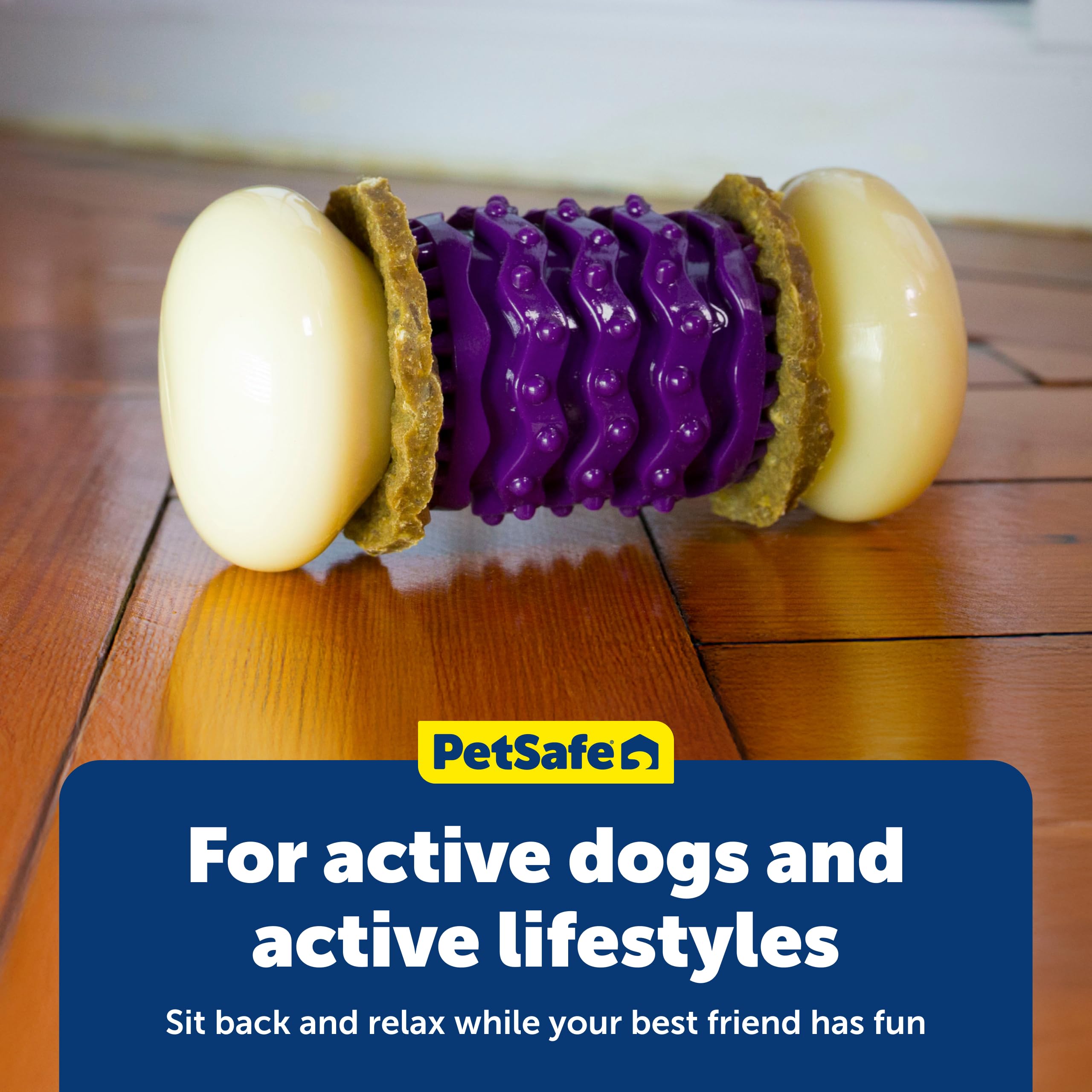PetSafe Nobbly Nubbly: uso-lavavajillas facilita limpieza tras sesiones de juego intenso.