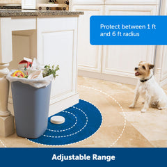 PetSafe Pawz Away Compatibilidad multi-mascotas, ideal para hogares con varias mascotas.