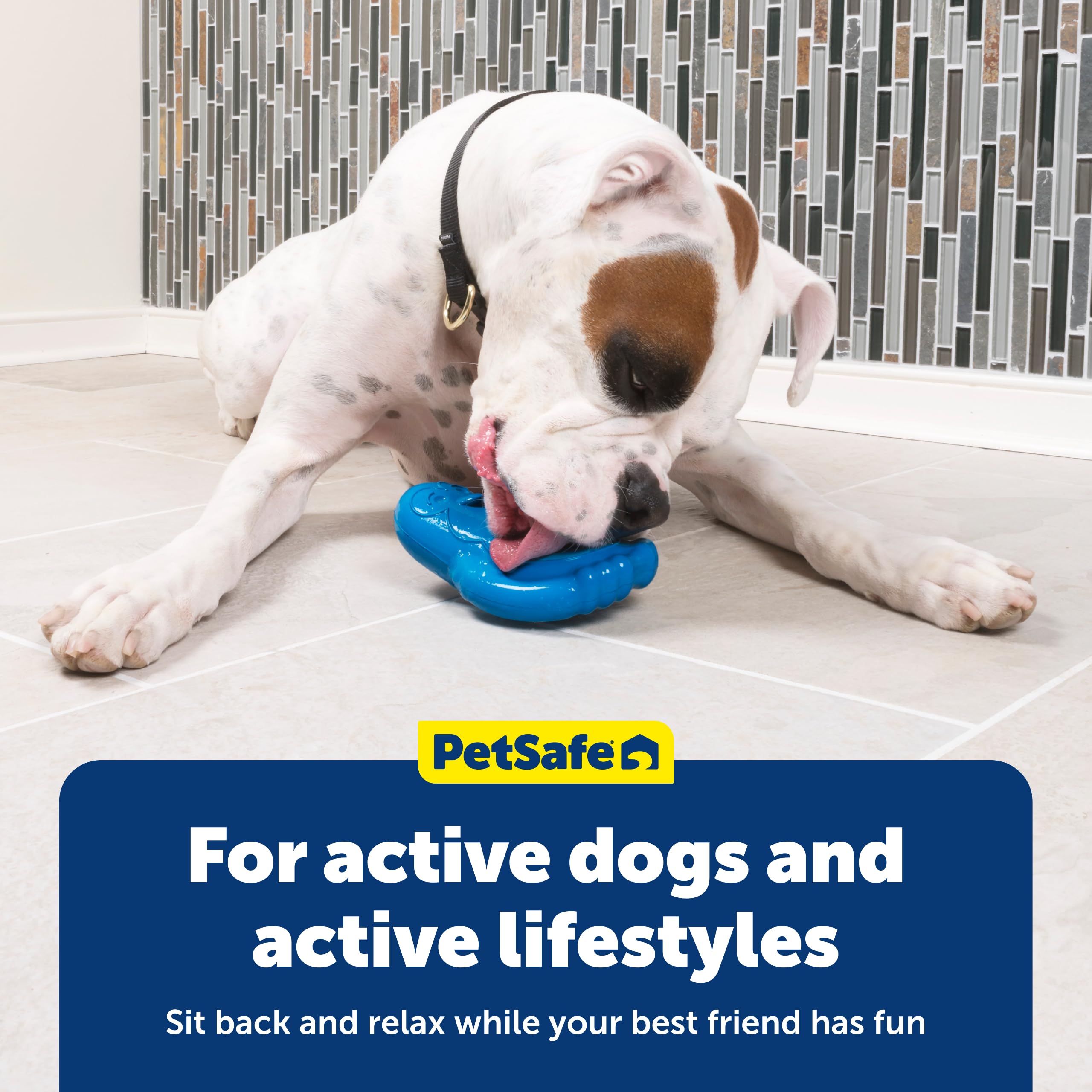 PetSafe Pinguino Frío, acción de lento consumo para comer con calma.