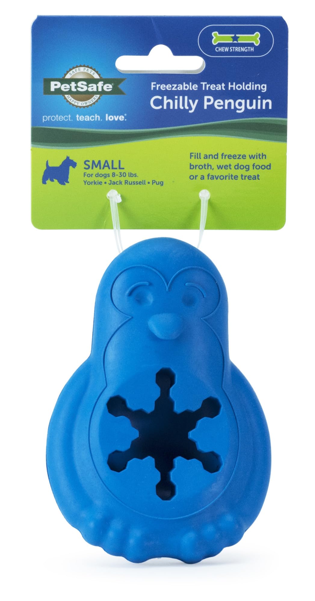 PetSafe pinguino frio: juguete puzzle para mantener activo al perro durante horas.