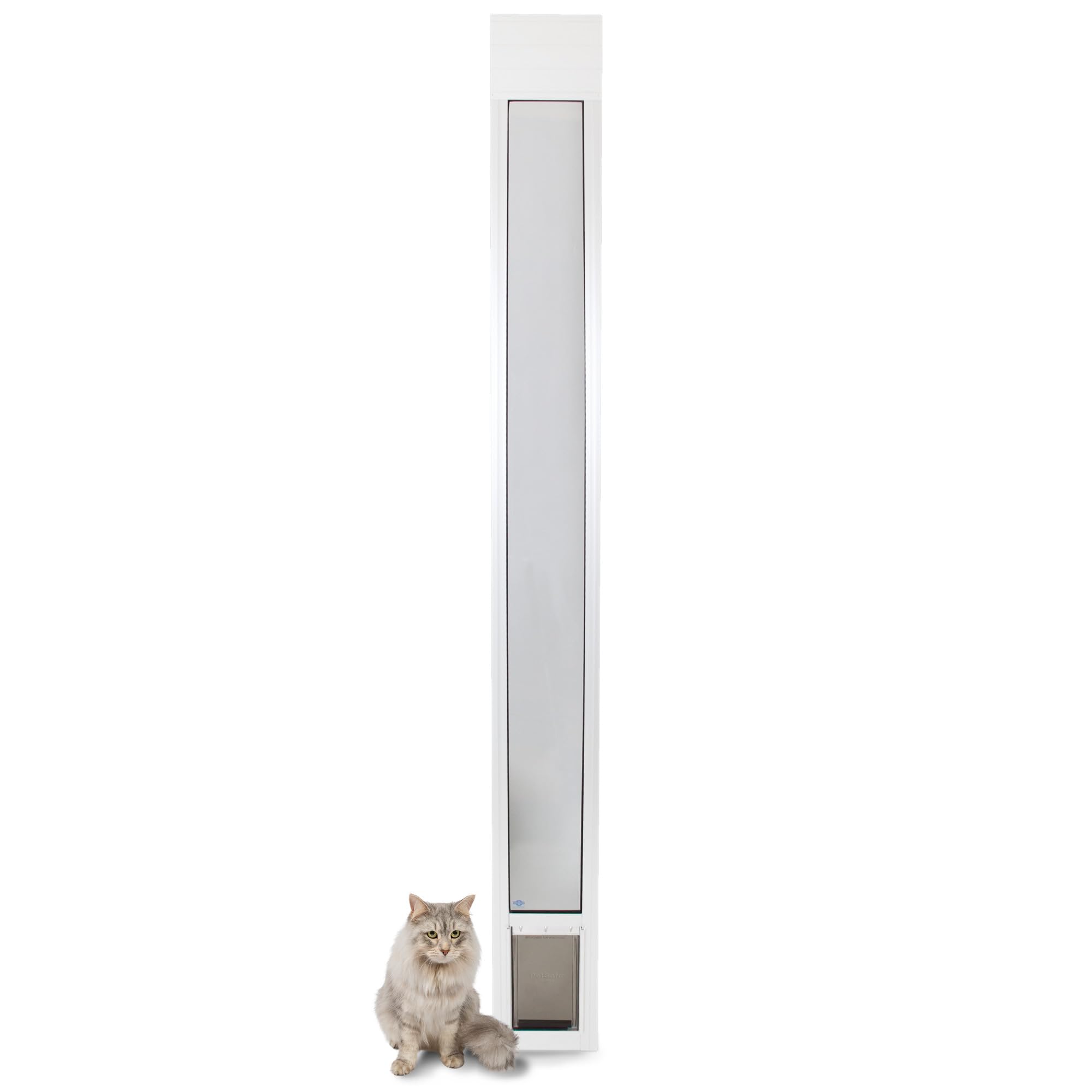 PetSafe puerta para mascotas en ventana deslizante, instalación rápida en alquiler
