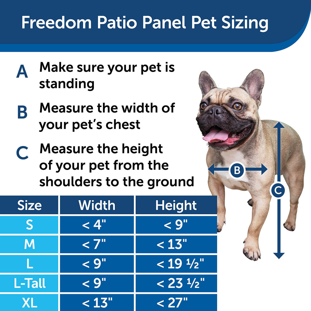 PetSafe Puerta para perros, marco de aluminio resistente y diseño duradero