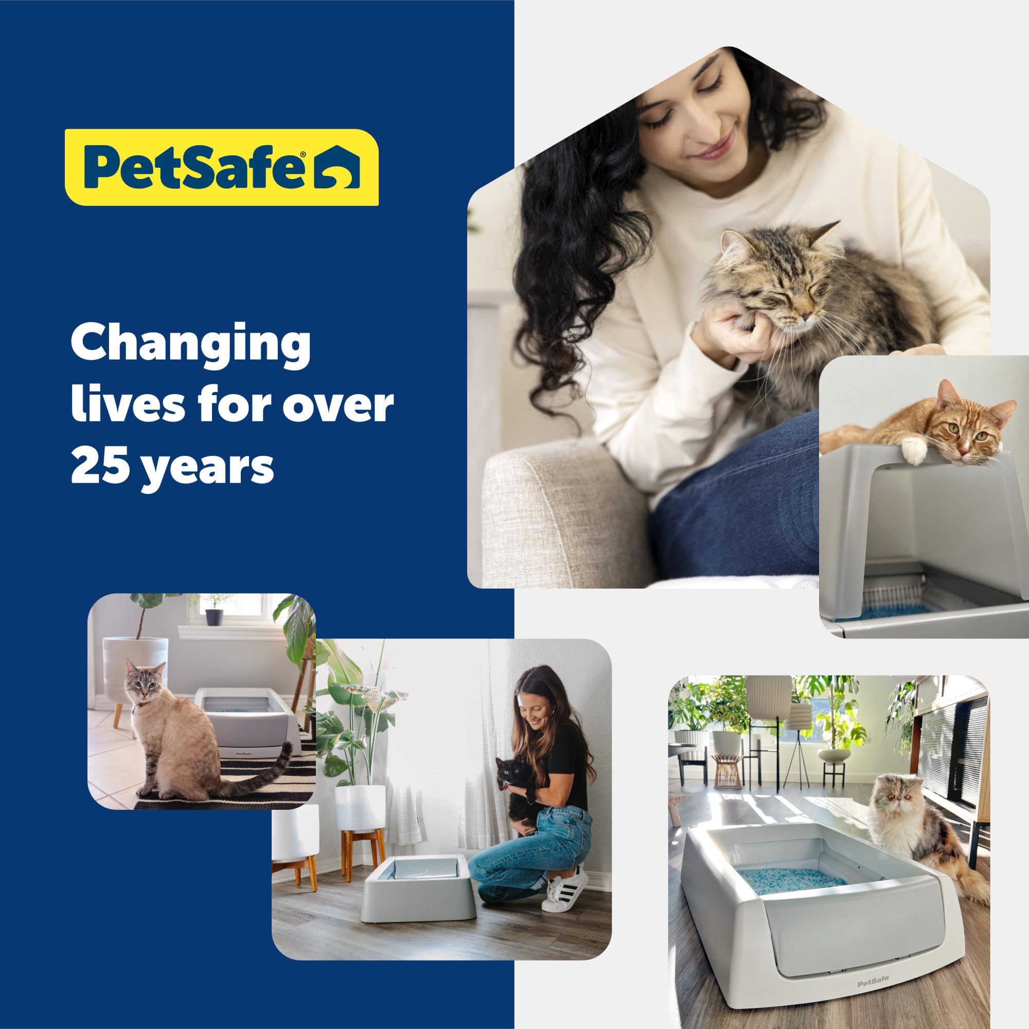 PetSafe ScoopFree Cristales aptos para sistemas autolimpiantes ScoopFree.