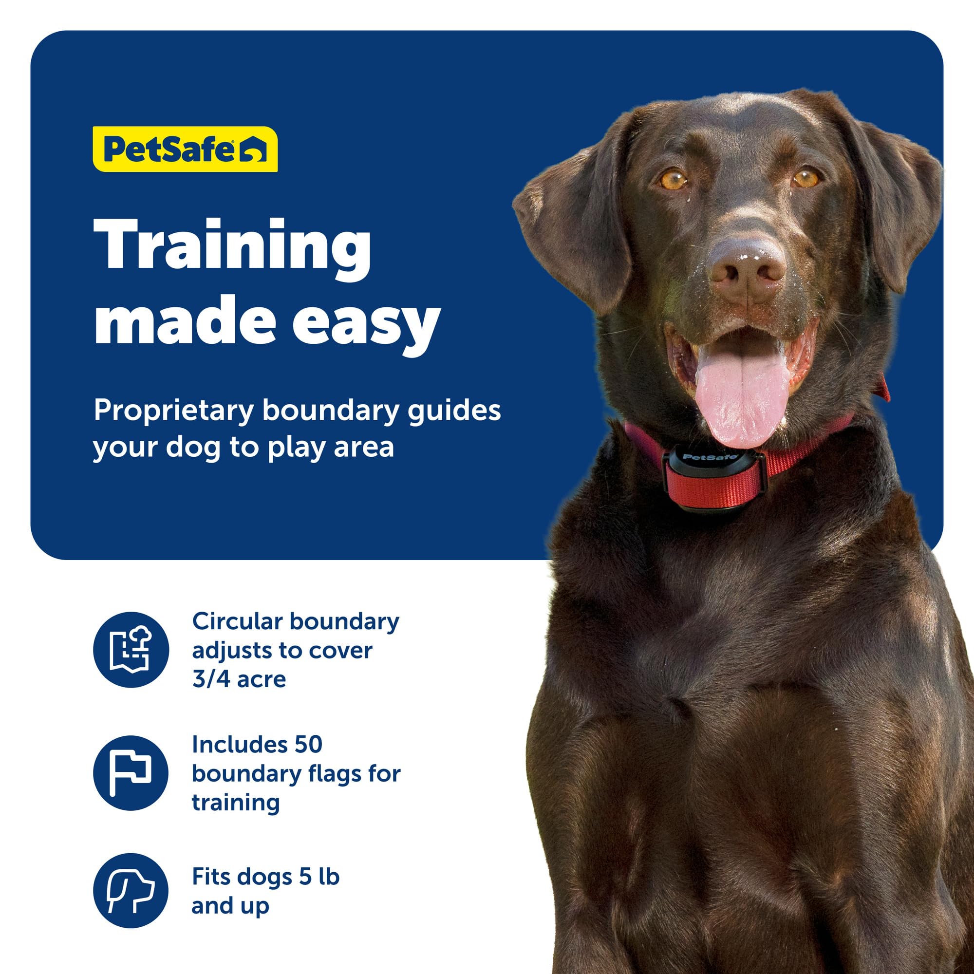 PetSafe Stay & Play Banderas de entrenamiento para visualizar límites.