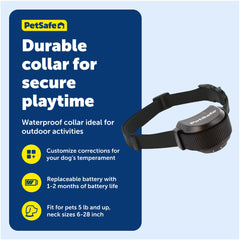 PetSafe Stay & Play transmisor de entrenamiento, fácil de usar para delimitar áreas.