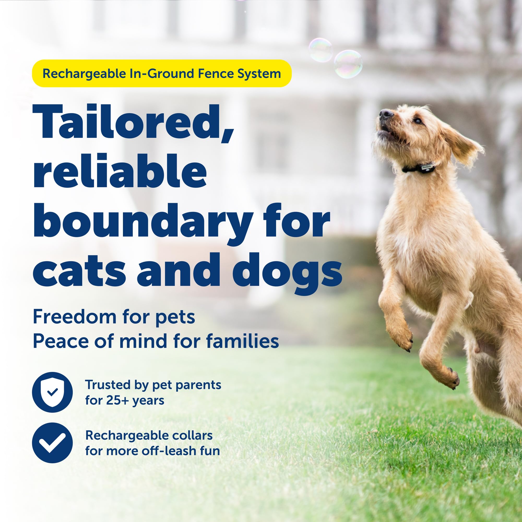 PetSafe transmisor de cerca, señal estable para delimitar el patio.