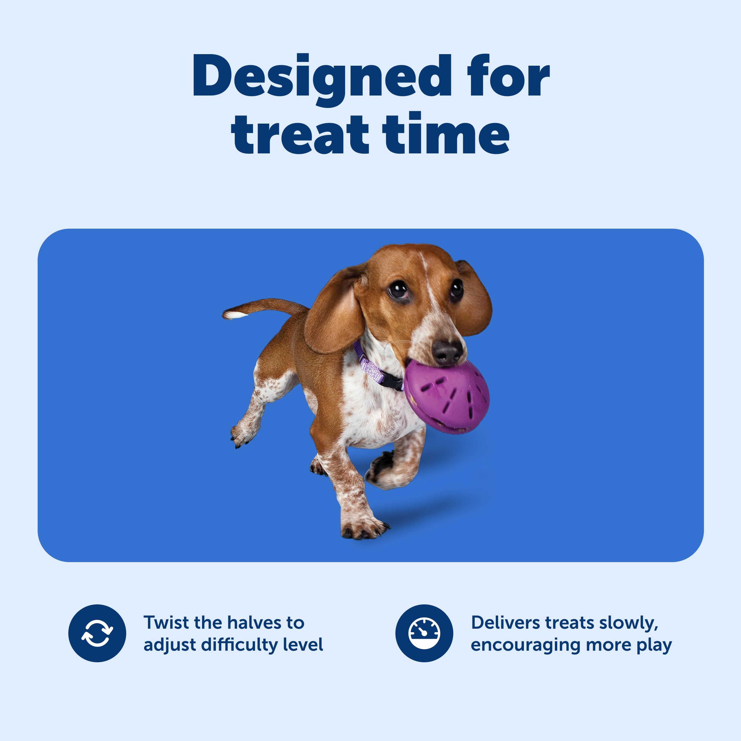 PetSafe Twist'n Treat: apto para lavavajillas, fácil limpieza tras cada sesión.