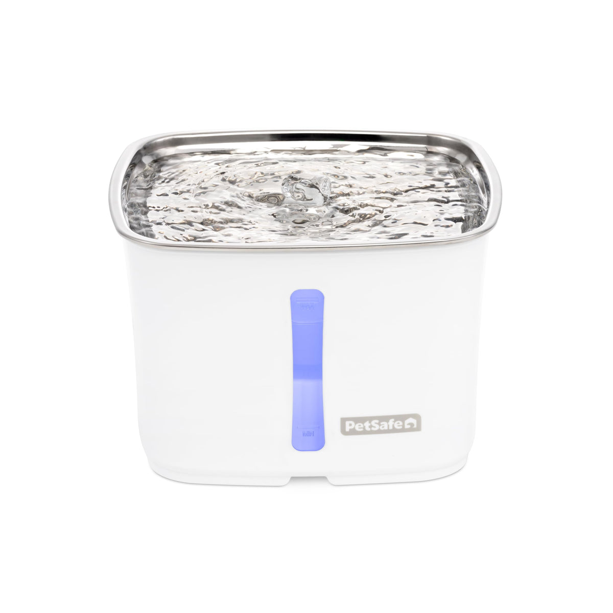 PetSafe Viva bebedero con filtración dual ofrece agua más limpia para las mascotas.