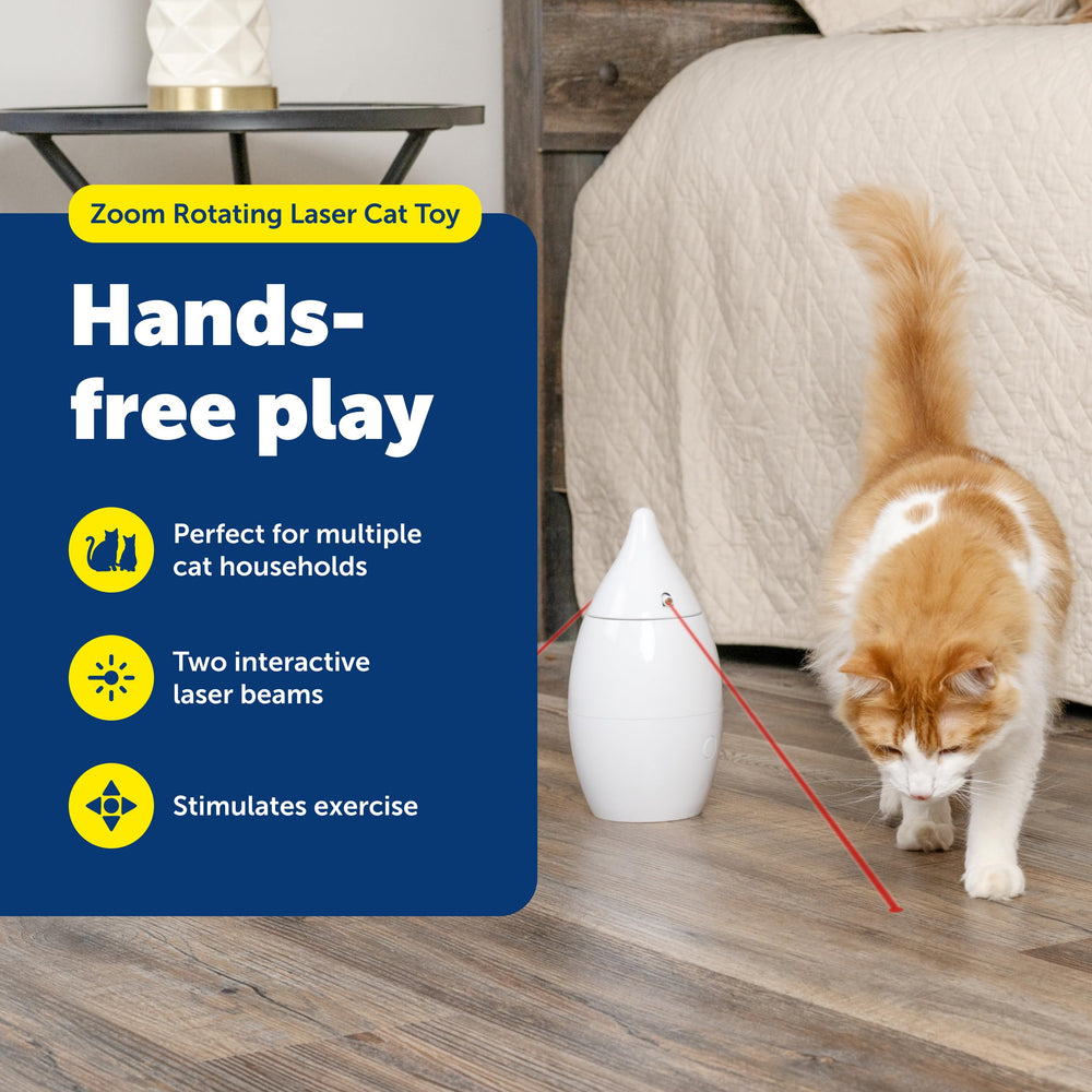 PetSafe Zoom, diseño de juego multigatos para mantenerlos activos.