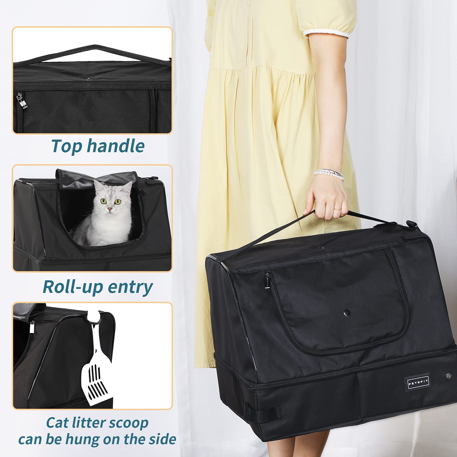 Petsfit forro impermeable y lavable para limpieza rápida.