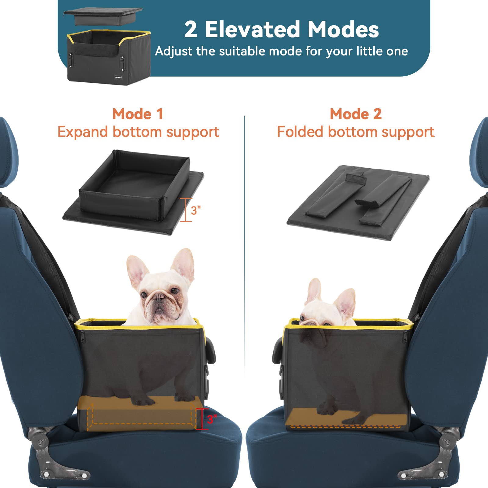 petsfit-diseño-plegable-ligero facilita viajar y guardar cuando no se usa.